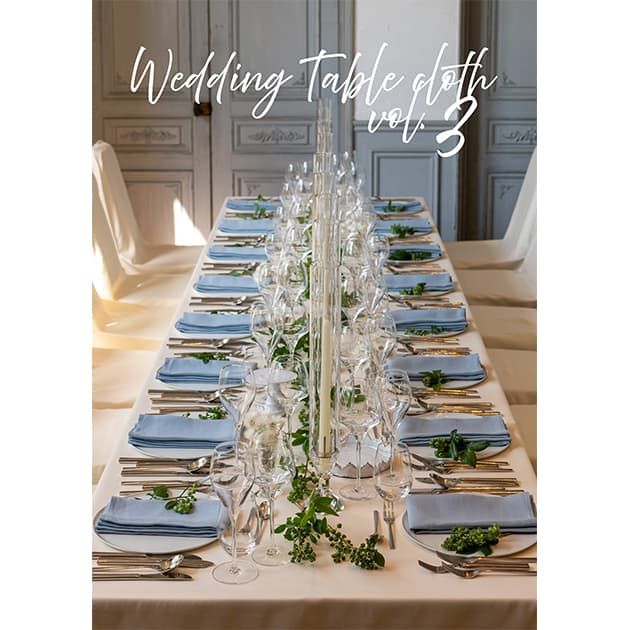 【カタログ】WEBカタログ『Wedding Table cloth Vol.3』公開しました
